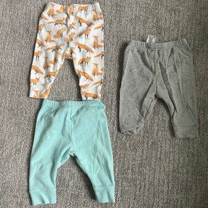 Cloud Island infant pants bundle of 3